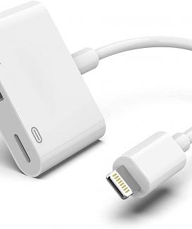 Apple Lightning Digital AV Adapter,1080P Digital AV Audio Adapter, Lighting HDMI Cable to phone TV/HDTV/Monitor/Projector, Sync Screen Connector Compatible with iPhone/iPad Air/Mini/Pro, iPod Touch
