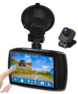 Z-Edge Dash CAM Front and Rear 4.0