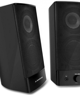 Avantree Enceinte PC Bluetooth, sans Fil & Filaire 2 in 1 Enceintes Stéréo Multimédia 2.0 de Bureau, Haut Parleur pour Ordinateur PC, TV, Mac, Téléphone - SP750