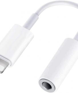 Apple iPhone Headphone Jack Adapter 3.5mm to Lightning Adapter 【Apple MFi Certified】 Headset Cable Converter Aux Audio Dongle Accessories Compatible with iPhone 13/12/11/XS Max/XS/XR/X/XS/8/8 P/7/7 P