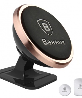 Baseus magnetico porta cellulare, rotazione di 360 gradi per auto supporto del veicolo supporto per iPhone 7 Plus se 6S Plus, Samsung Galaxy S7 S6 Edge +, LG etc Smart Phone universale