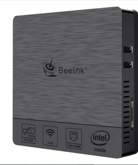Beelink BT3 Pro II Mini PC Support Windows 10, Intel Atom x5-Z8350 Processor 4GB Ram 64GB Rom Graphics HD 400, 1000Mbps LAN MINI Computer con 5.8G+2.4G WiFi HDMI+VGA Outputs/Bluetooth 4.0/USB 3.0