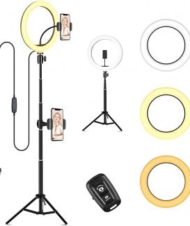 Selfie Ring Light with Tripod Stand