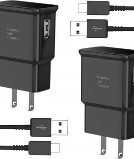 Type C Fast Charger, for Android Charger, Phone USB-C Charger Block, Ladegerät Black